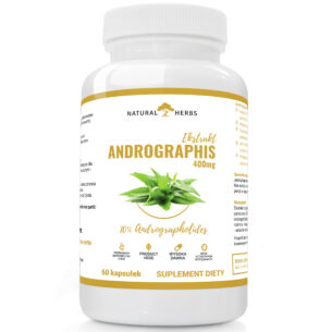 Andrographis Extract400mg ANDROGRAFLOIDY PRODUKT WEGE 60 kapsułek