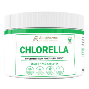 Chlorella ALGI OCZYSZCZENIE ODPORNOŚĆ ŻELAZO PYRENOIDESA VEGE BIO 500 tabletek
