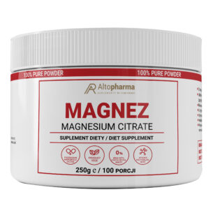 CYTRYNIAN MAGNEZU 100% MAGNEZ W PROSZKU 250g PRODUKT WEGE