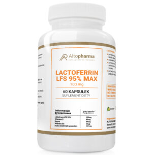 LAKTOFERYNA 100mg LFS 95% FORTE ODPORNOŚĆ 60 kapsułek