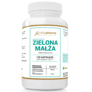 NOWOZELANDZKA ZIELONA MAŁŻA 500mg STAWY KOŚCI 120 kapsułek