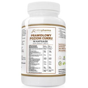 PRAWIDŁOWY POZIOM CUKRU Morwa Biała Fasola Gurmar 90 kapsułek