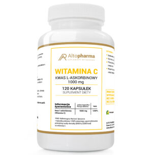 Witamina C 1000mg Kwas L-Askorbinowy 120 Kapsułek