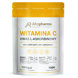 WITAMINA C W PROSZKU 100% KWAS L-ASKORBINOWY 1000g
